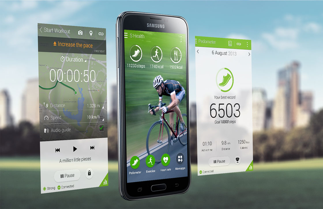Gezondheids-app S Health voor alle Android-toestellen beschikbaar