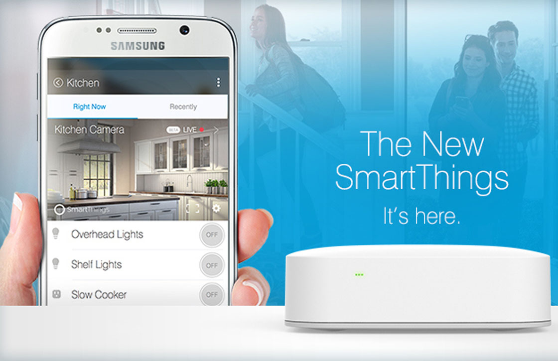 Bedien al je slimme gadgets met Samsungs nieuwe SmartThings-hub