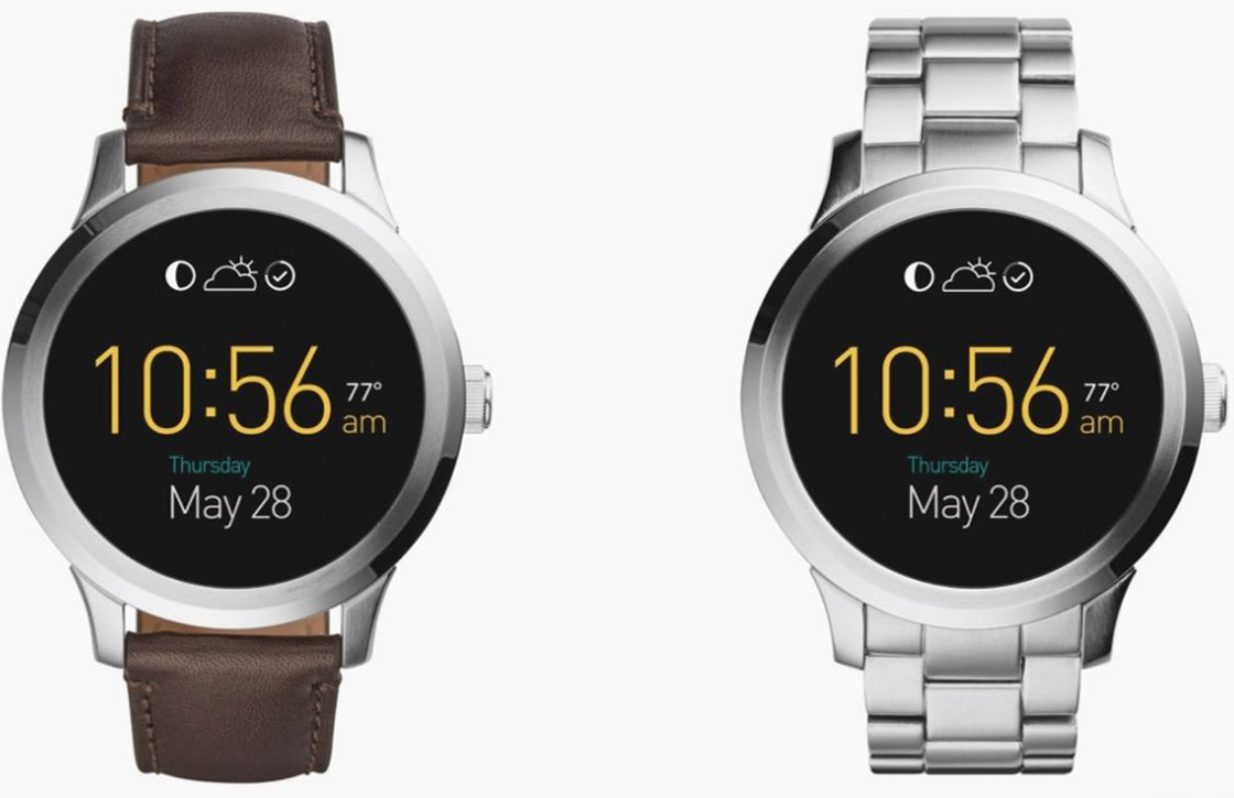 Fossil onthult ronde smartwatch met Android Wear