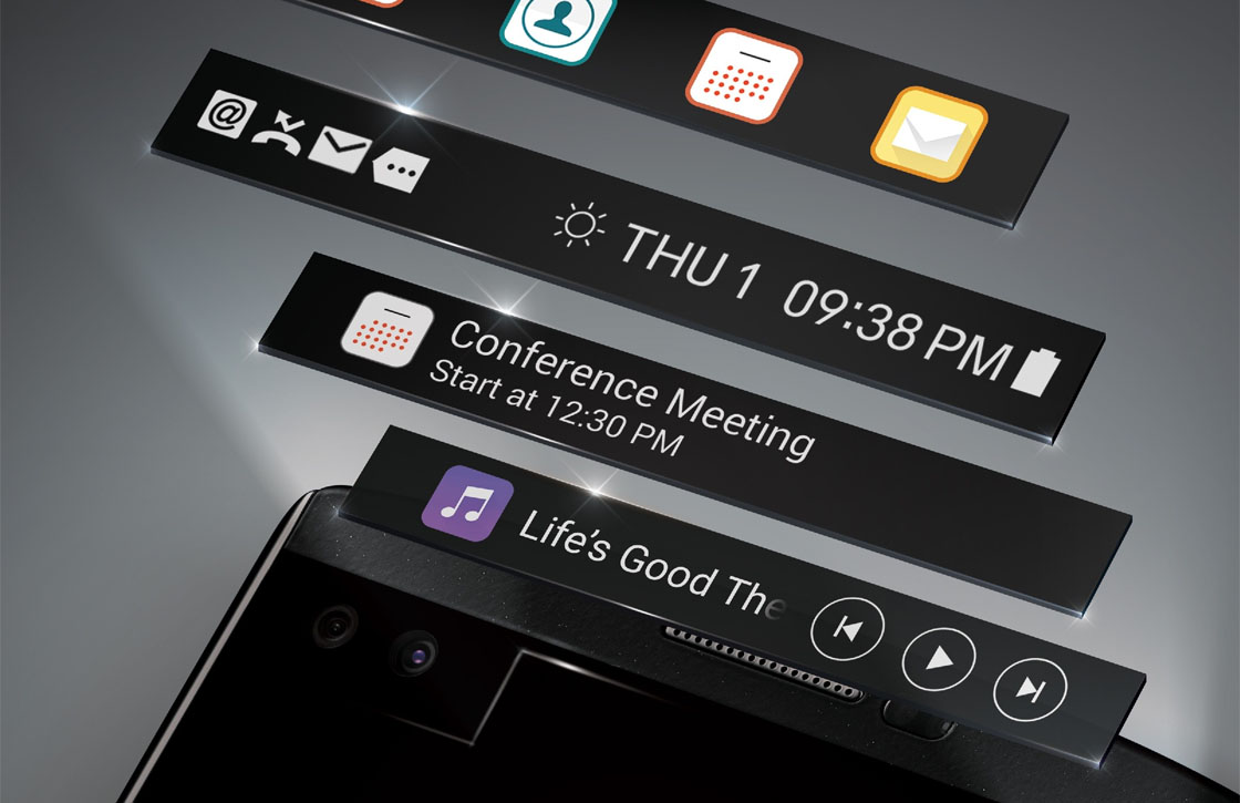 Gerucht: LG G5 krijgt secundair scherm en uitbreidingsslot