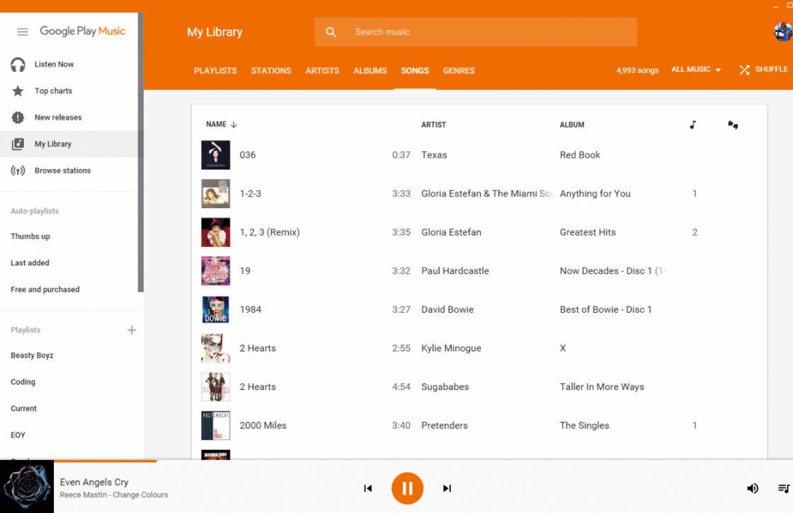 Ontwikkelaar maakt desktop-app voor Google Play Music