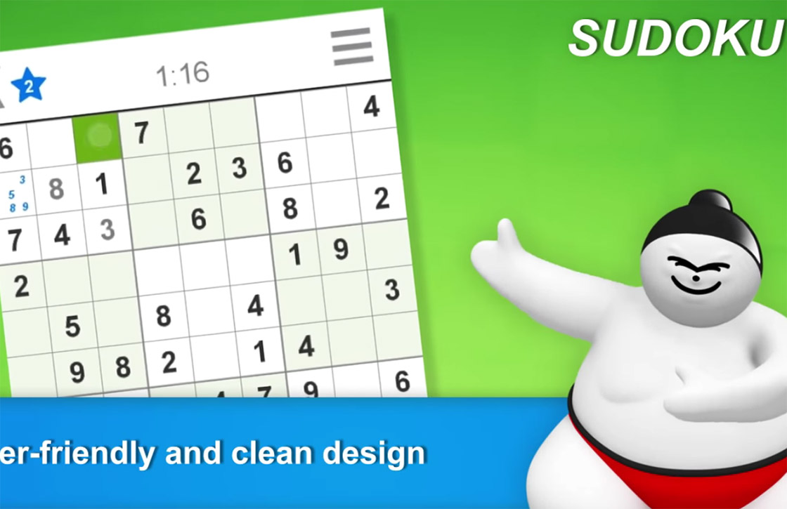 Sudoku Denksport-app nu te downloaden in Google Play