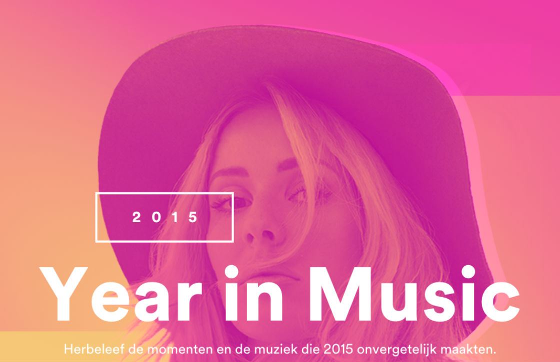 Spotify Year in Music: check wat je in 2015 hebt geluisterd