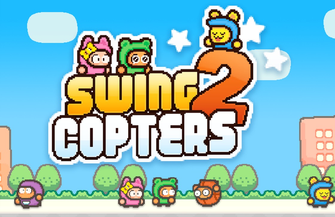 Swing Copters 2: nieuwe game van maker Flappy Bird