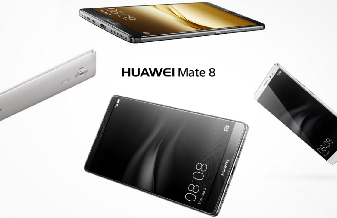 Huawei Mate 8 biedt groot scherm en dito accu voor 599 euro