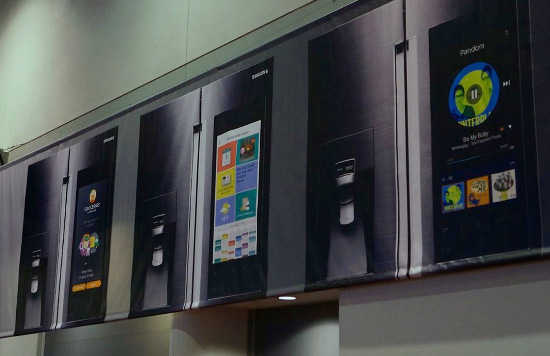 Samsung maakt koelkast met enorm Android-scherm