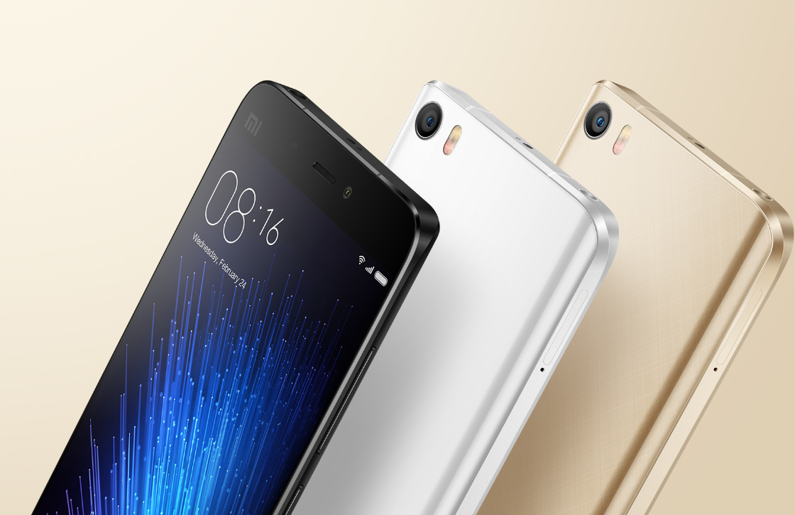 Xiaomi presenteert nieuwe high-end Mi 5
