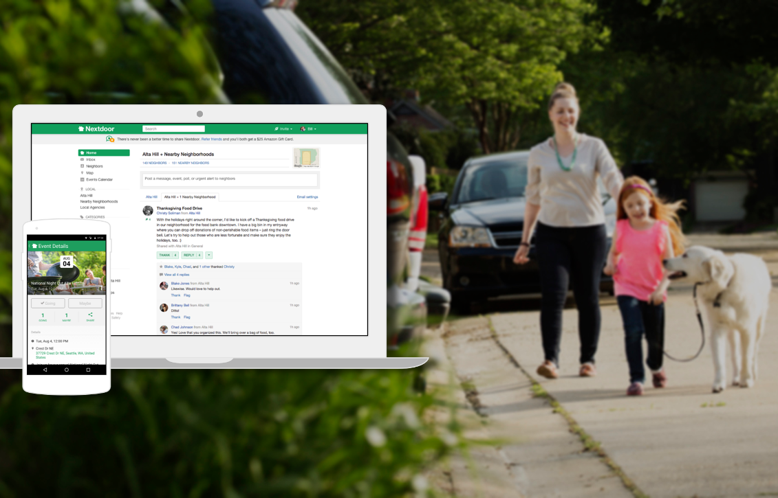 Eerste indruk Nextdoor: het sociale medium voor je buurt