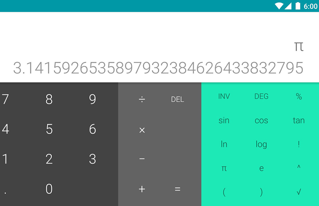 Calculator-app van Google nu beschikbaar in Play Store
