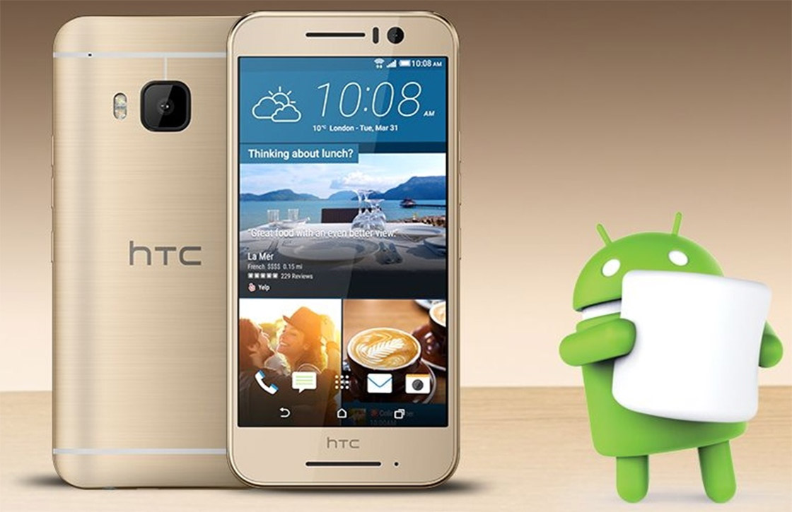 HTC onthult metalen One S9 met 13 megapixel-camera – update