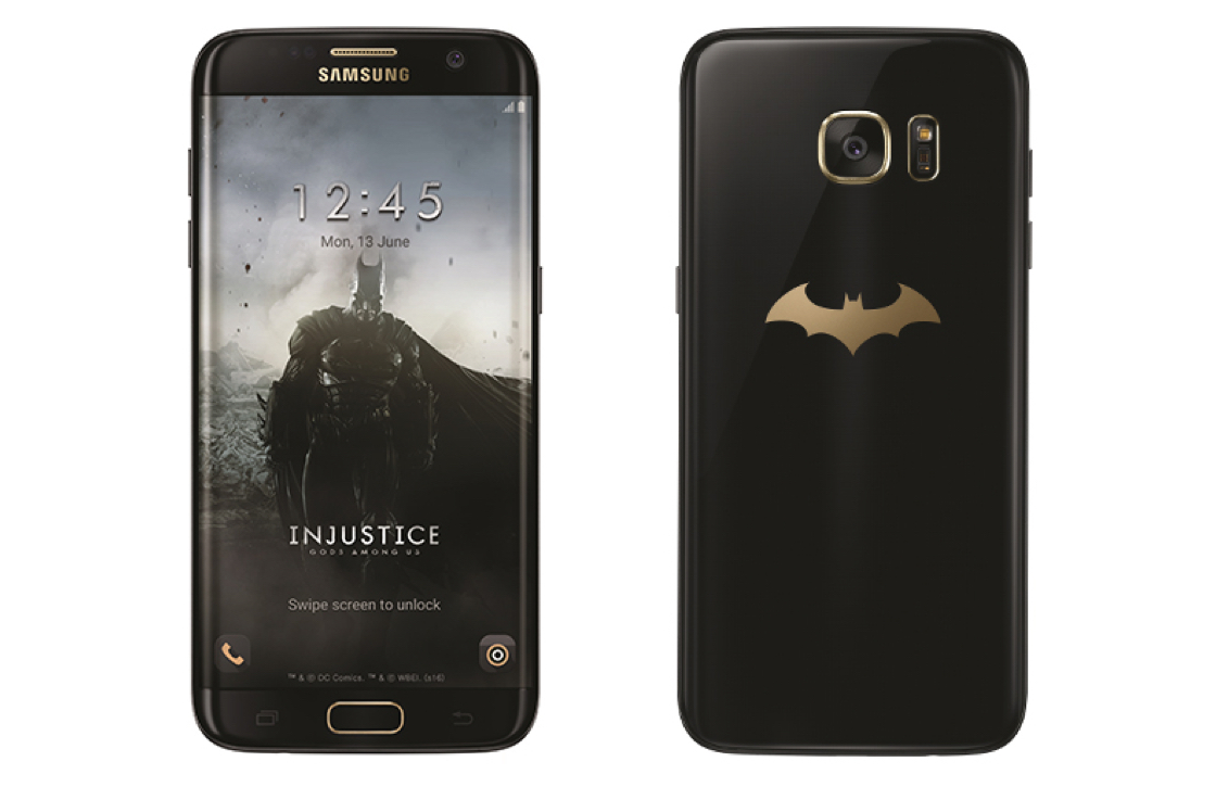 Deze Galaxy S7 Edge is speciaal voor Batman(fans) gemaakt