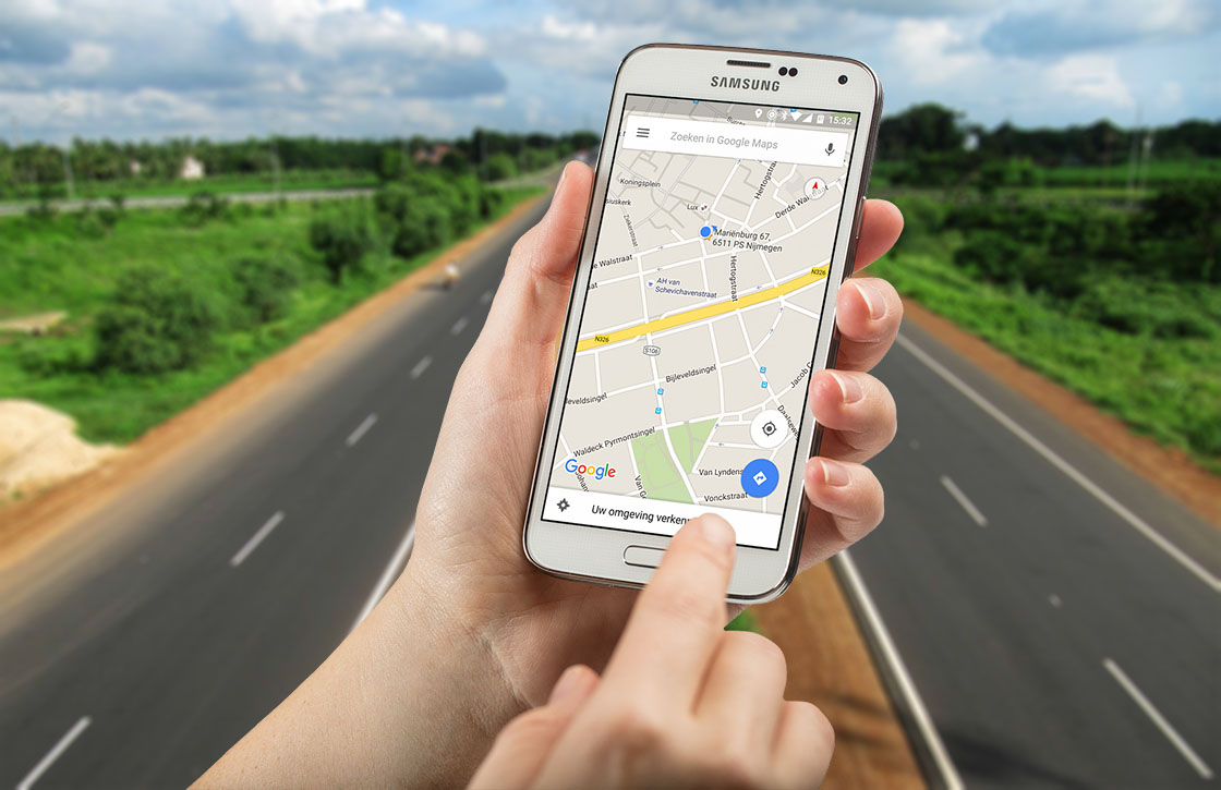 stropdas Springplank Sprong Google Maps wifi-modus beperkt dataverbruik offline kaarten