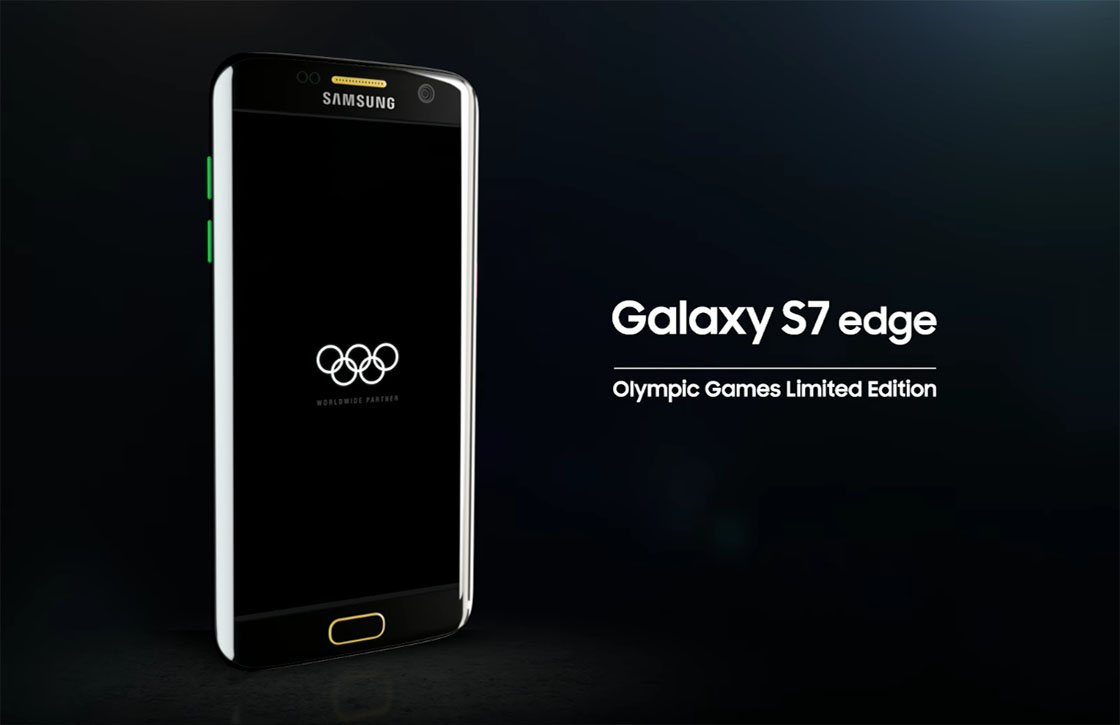 Dit is de Olympische Spelen-editie van de Galaxy S7 Edge