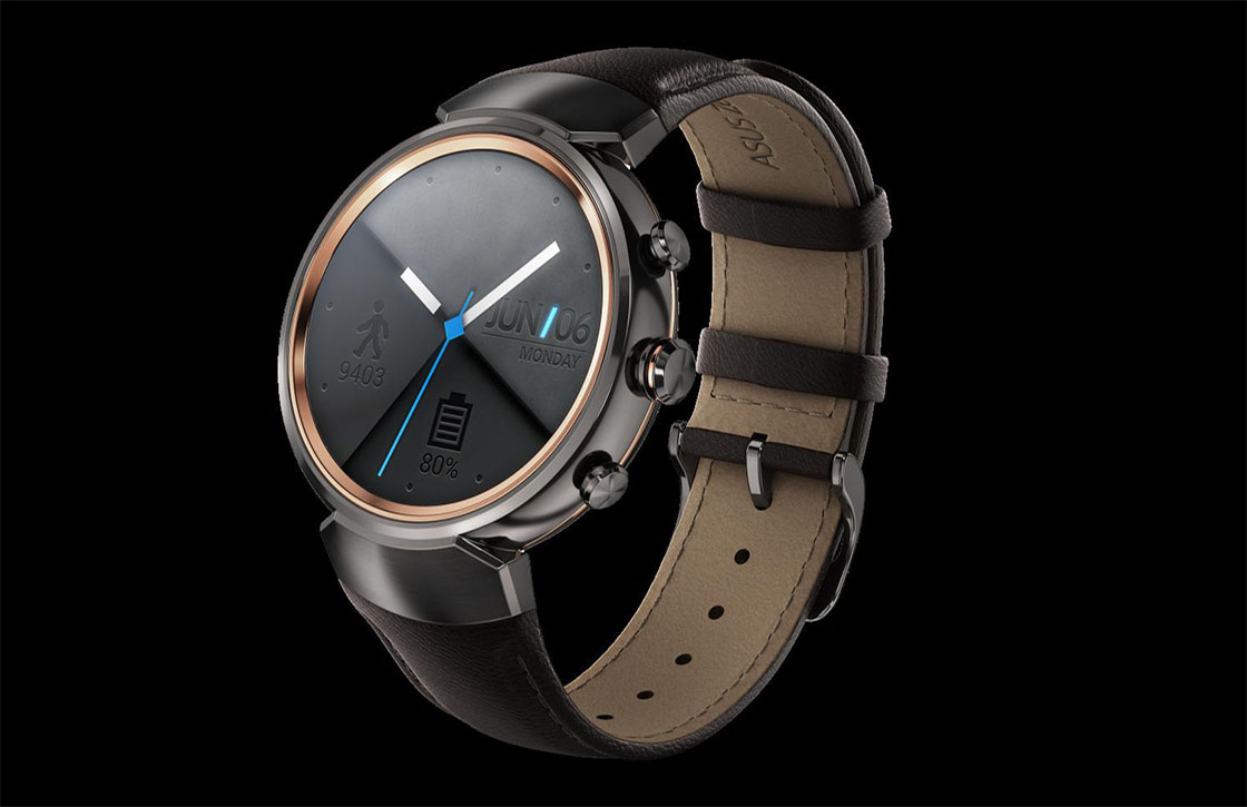 ZenWatch 3 is de eerste ronde smartwatch van Asus
