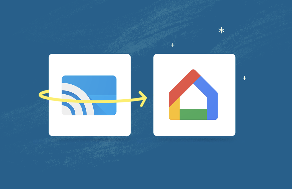 Google Cast-app krijgt nieuwe naam en functie voor Google Home