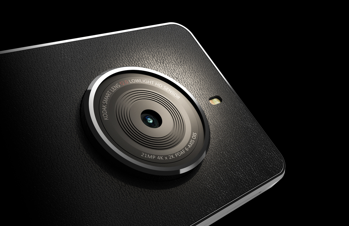 Kodak onthult de Ektra, een smartphone waarbij de camera voorop staat