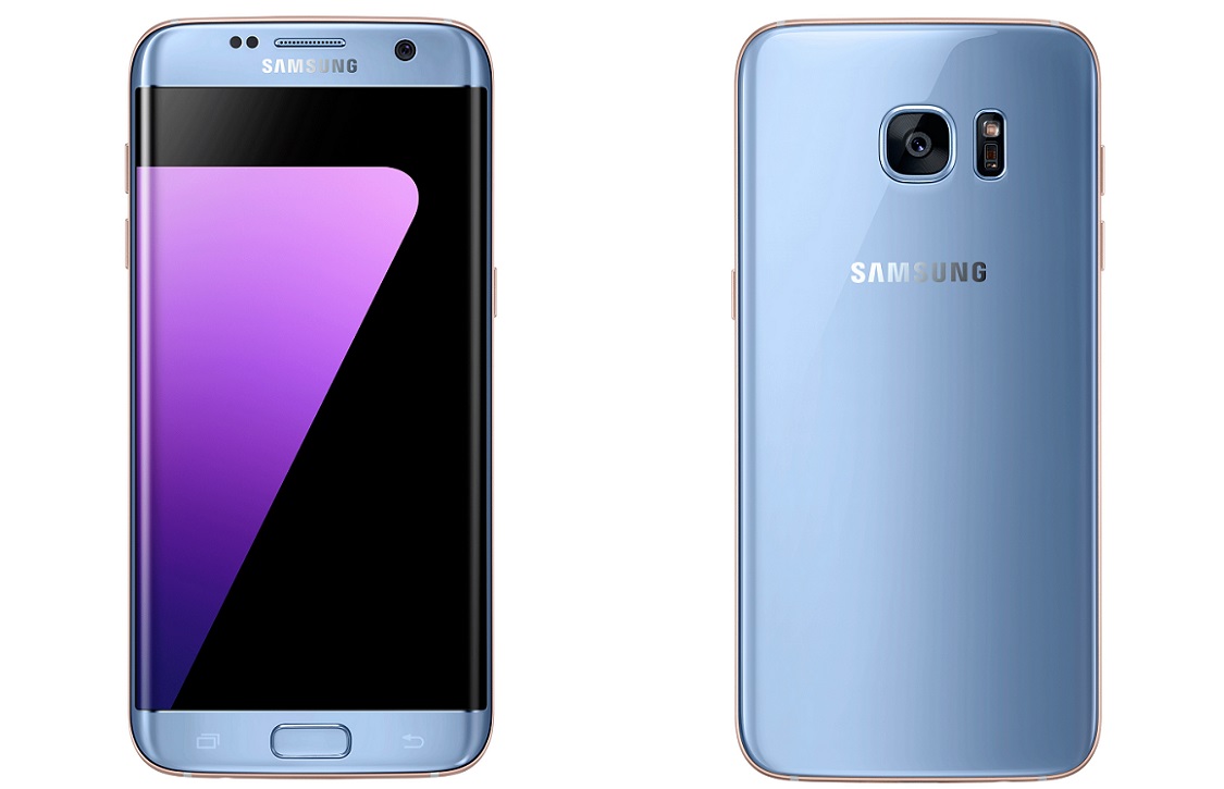 Samsung brengt Galaxy S7 Edge in ‘Blue Coral’ uit