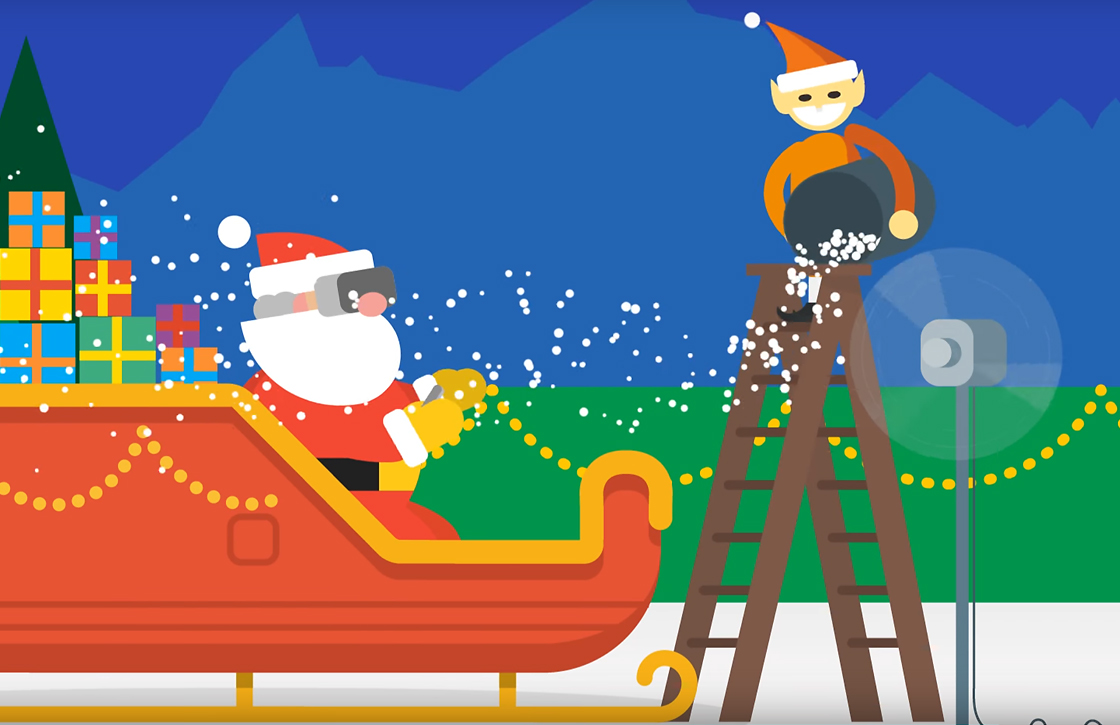 Wacht op de kerstman met de Google Santa Tracker