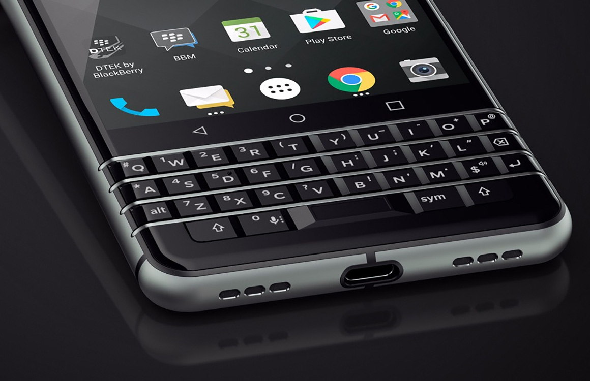 BlackBerry KeyOne met fysiek toetsenbord nu verkrijgbaar in Nederland