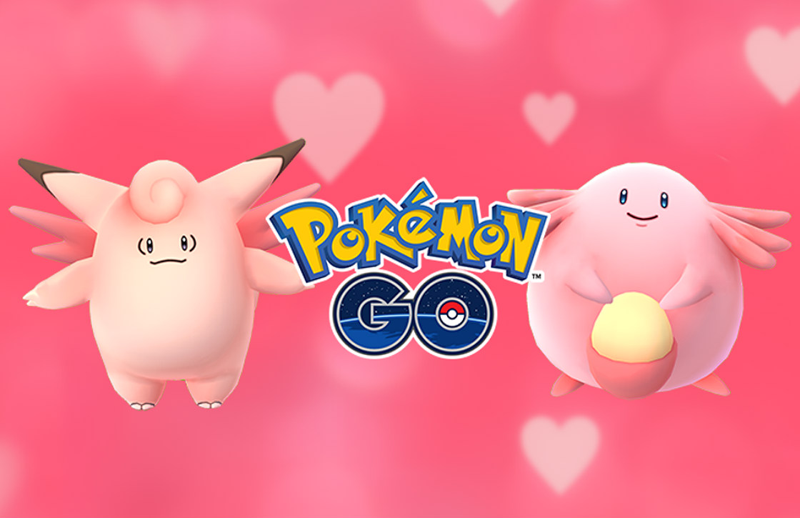 Met het Pokémon GO Valentijnsdag-event kleurt de wereld roze