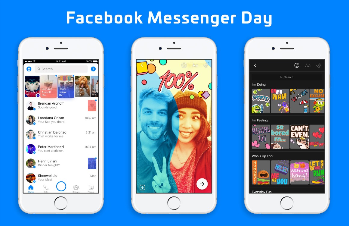 Zo werkt Messenger Day, Facebook’s nieuwe Snapchat-alternatief