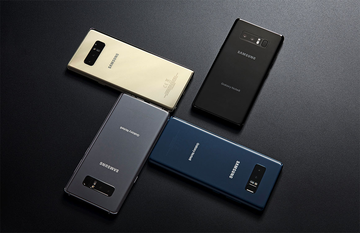 Samsung geeft Galaxy Note 8 minder updates: voortaan één per kwartaal
