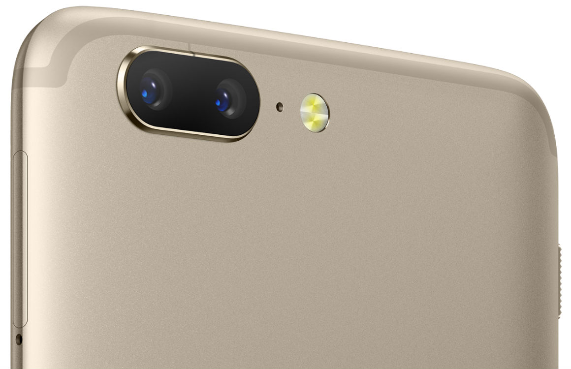 OnePlus 5 nu ook tijdelijk in het goud verkrijgbaar