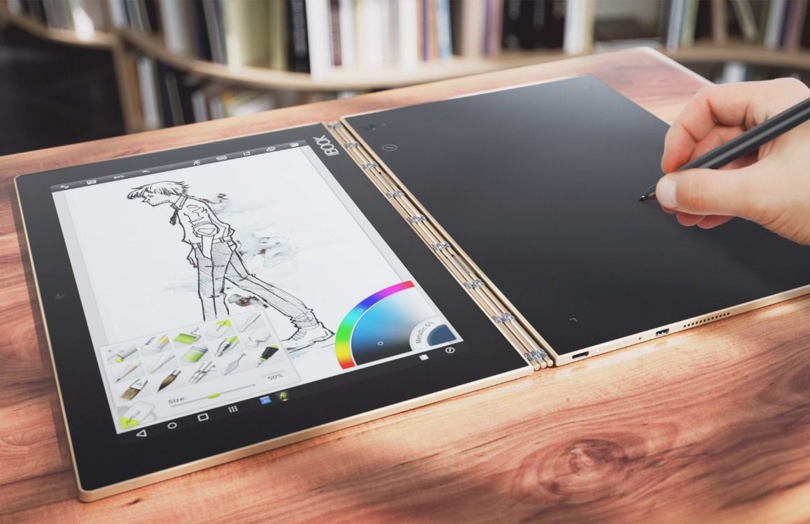 Lenovo Yoga Book review: tablet, toetsenbord en tekenblok in één