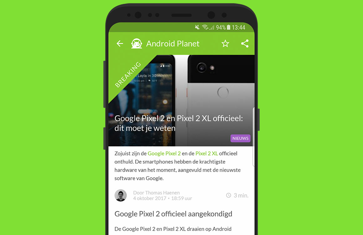 Android nieuws #40: alles over de Google Pixel 2 en Home Mini