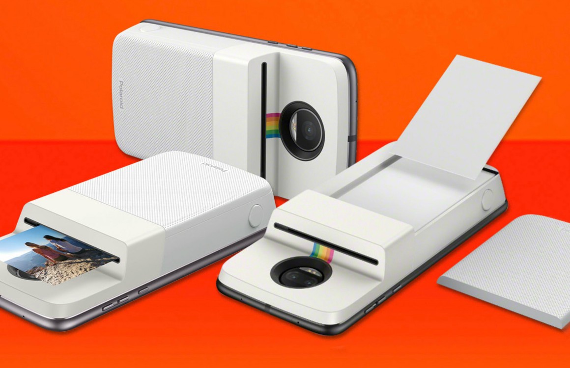Deze nieuwe Moto Mod verandert je toestel in een Polaroid-camera