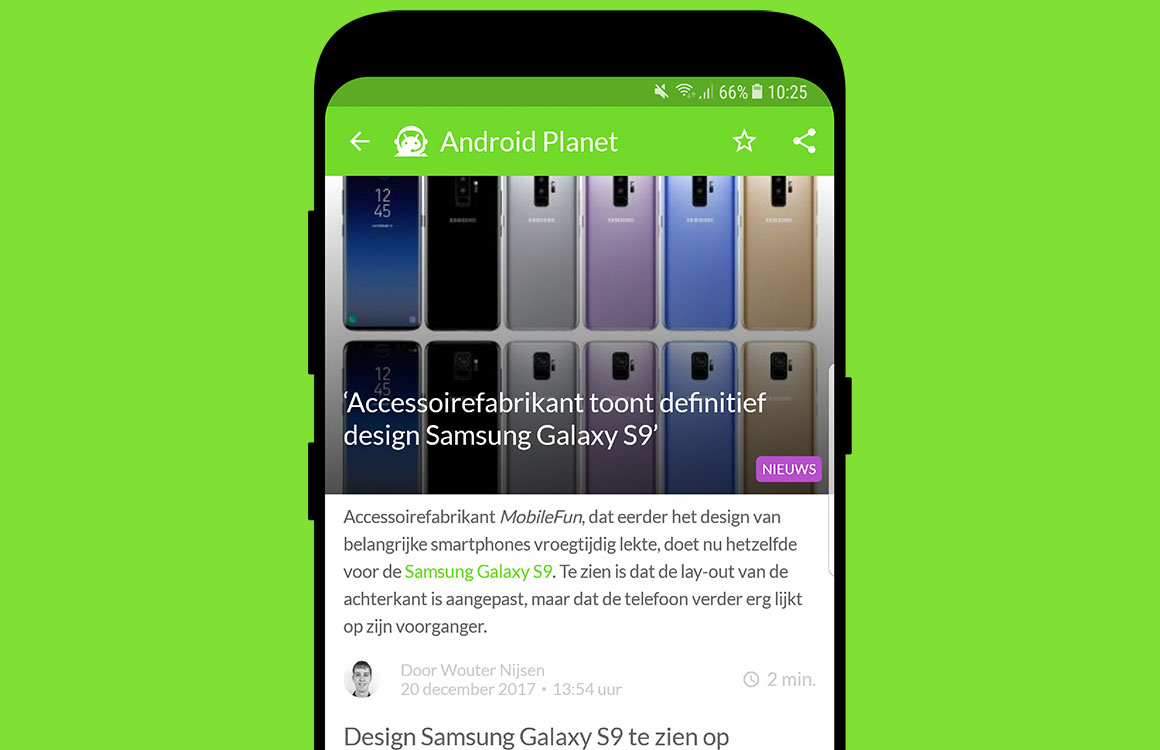 Android nieuws #51: Nokia 9 specs en Samsung Galaxy A8 (2018)
