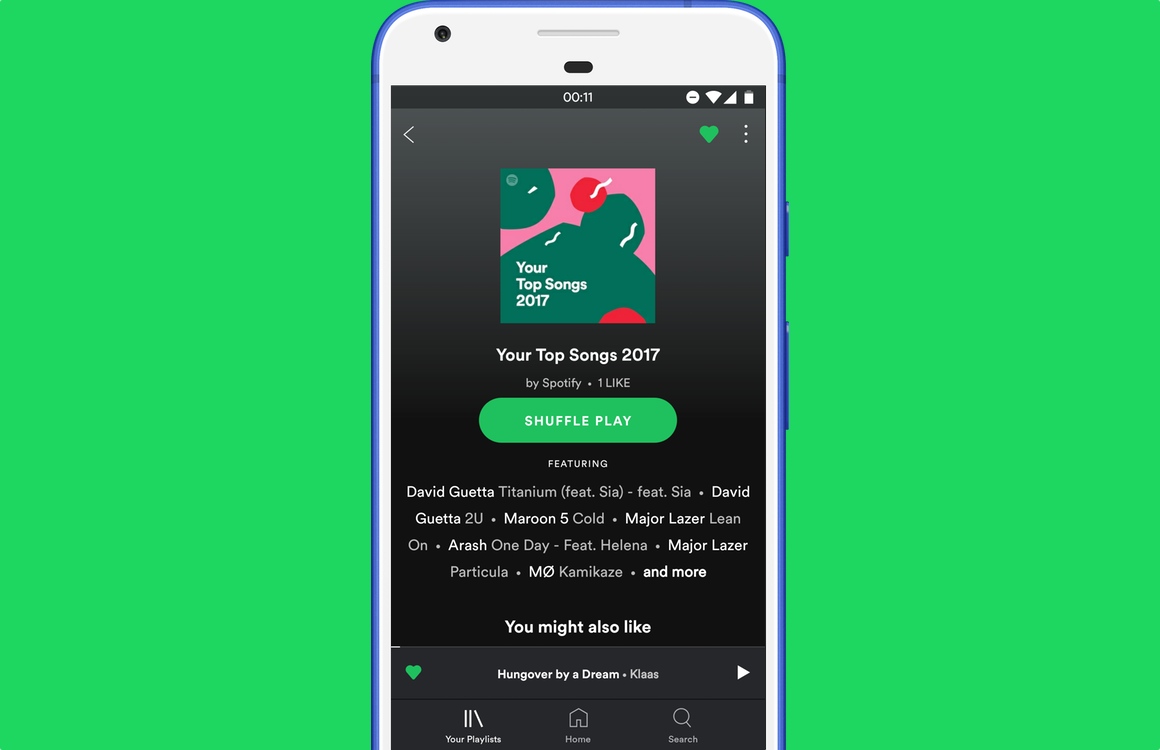 Zo ziet de vernieuwde Spotify-app voor Android eruit
