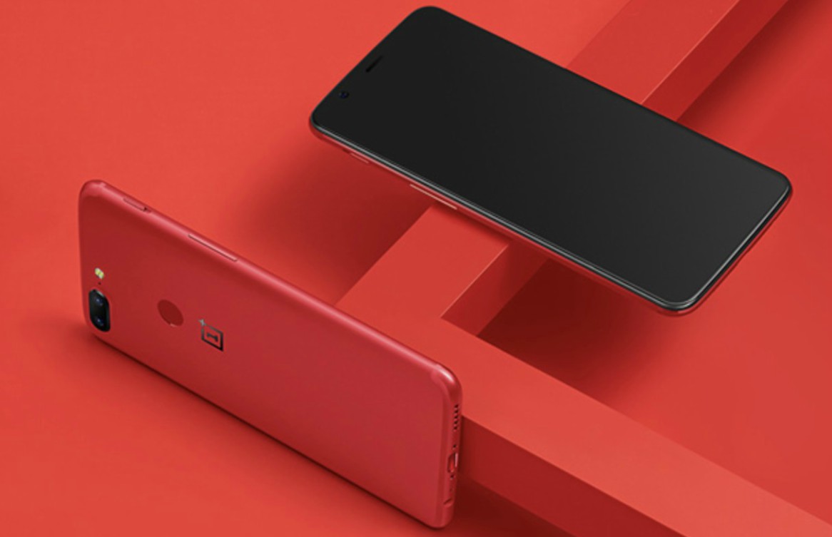 Deze rode OnePlus 5T is vanaf nu in Nederland te koop