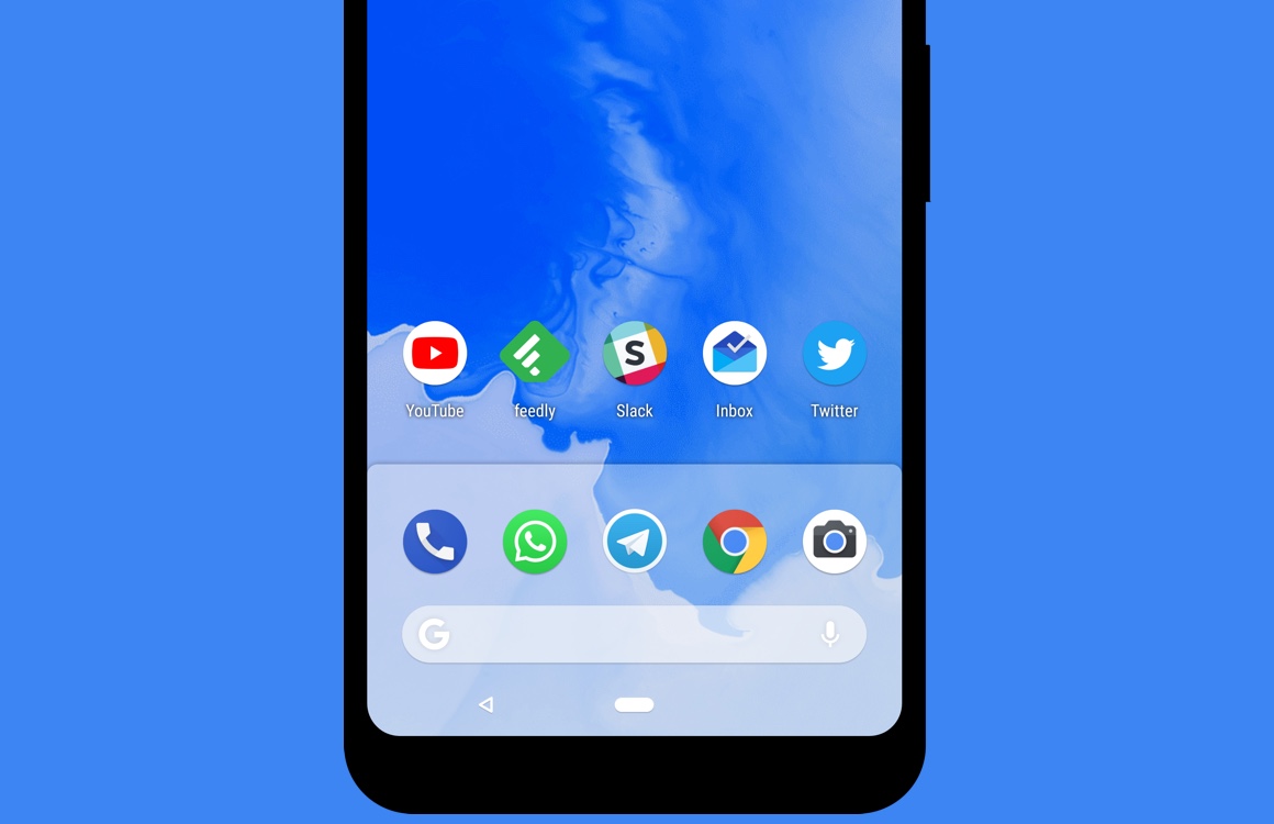 Downloaden: de nieuwe wallpaper van Android P
