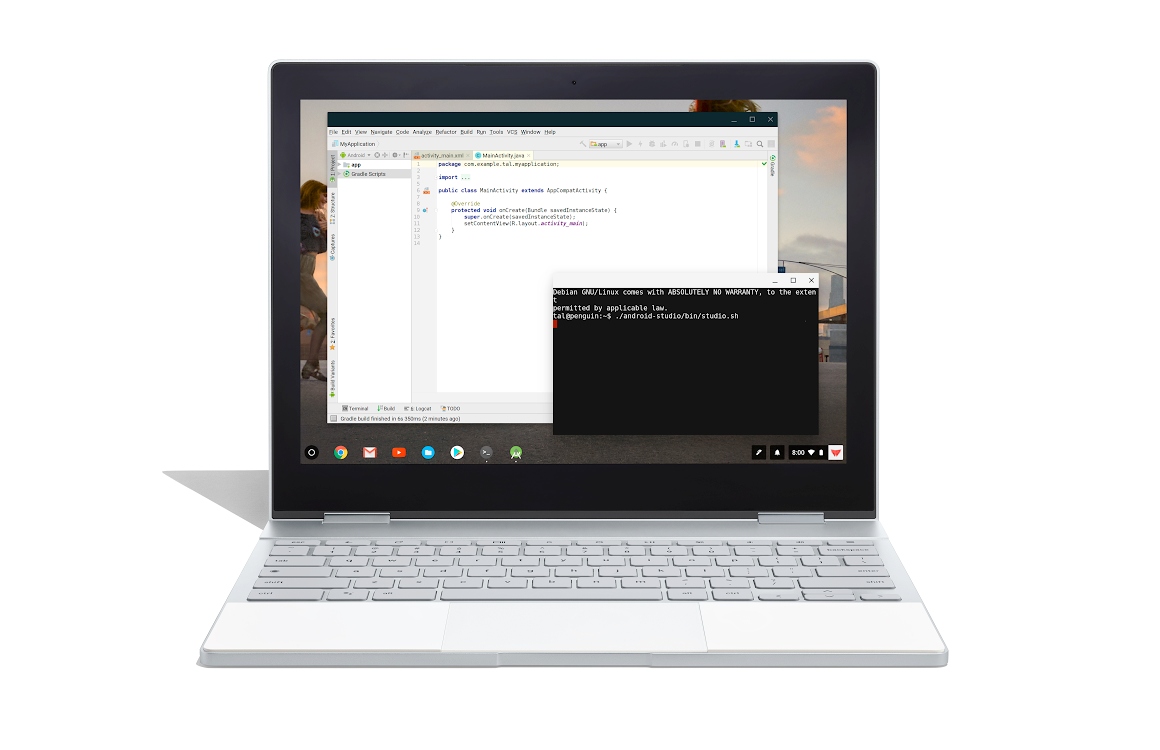 Zo laat Google je straks apps bouwen vanaf een Chromebook