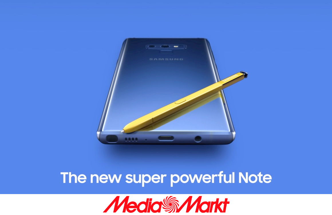 Laatste kans: win een Galaxy Note9 met Android Planet en MediaMarkt!