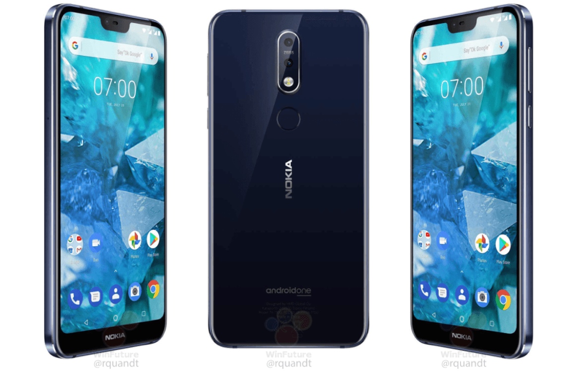 ‘Nokia 7.1 naar Europa: Android One, dubbele camera en notch’