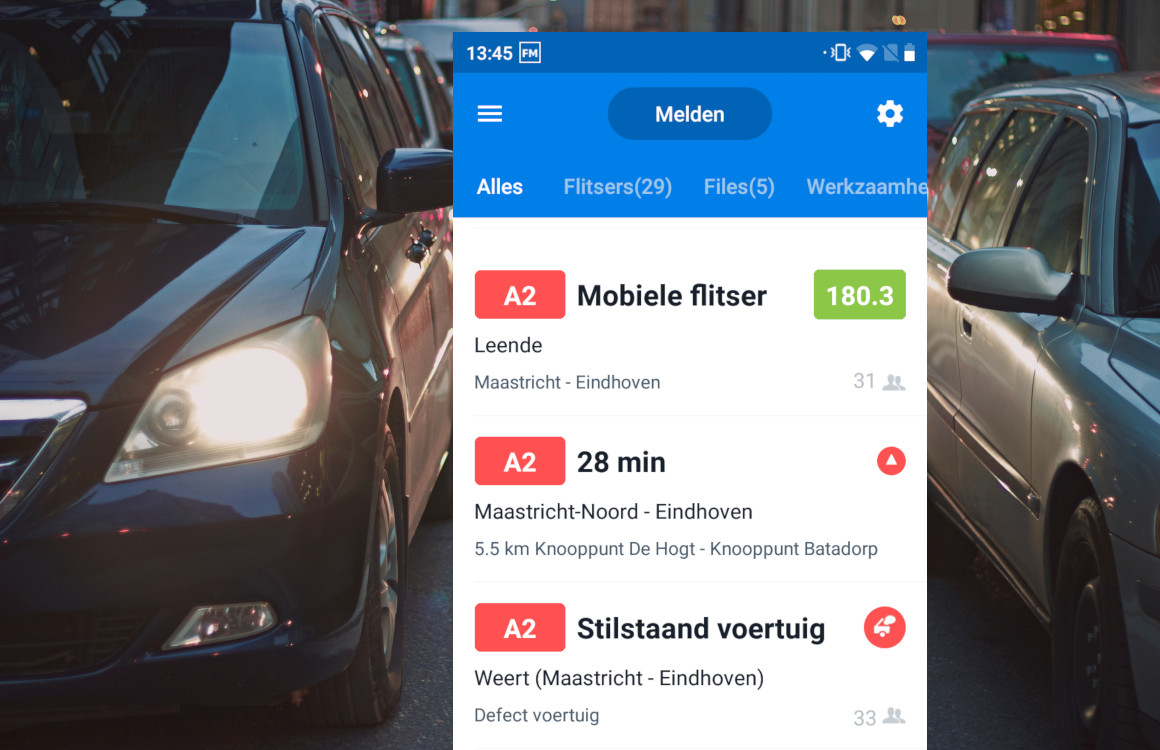 Met Flitsmeister betaal je nu voor parkeerplaatsen in de app