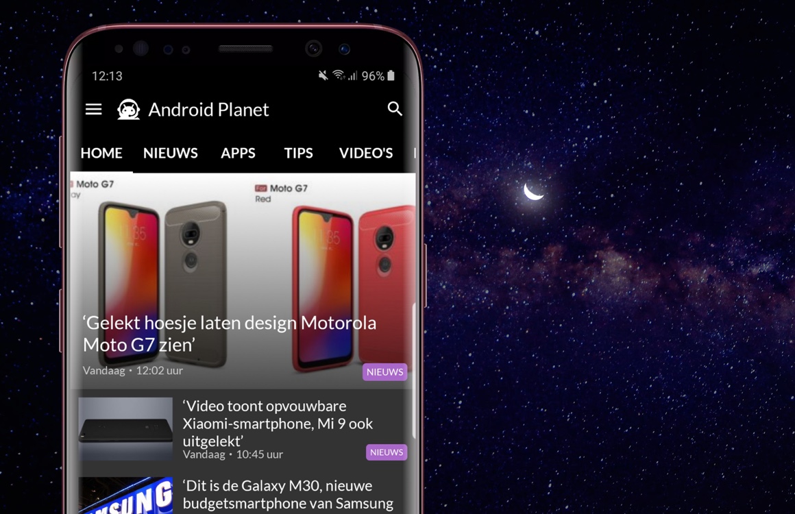 Android nieuws #1: Samsung Galaxy S10-afbeelding en Motorola Moto G7