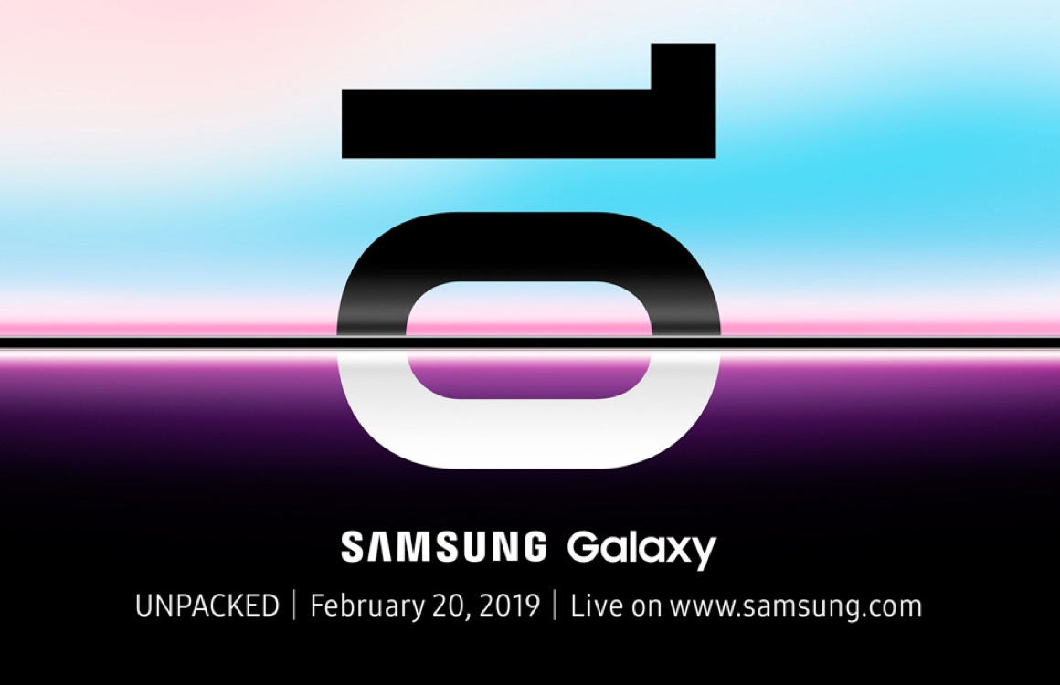 Officieel: Samsung presenteert Galaxy S10 op 20 februari