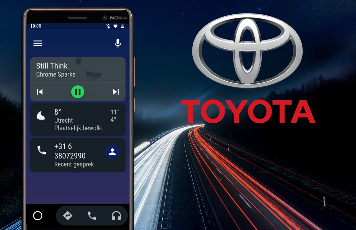 Toyota omarmt Android Auto: met deze 6 modellen kun je straks de weg op