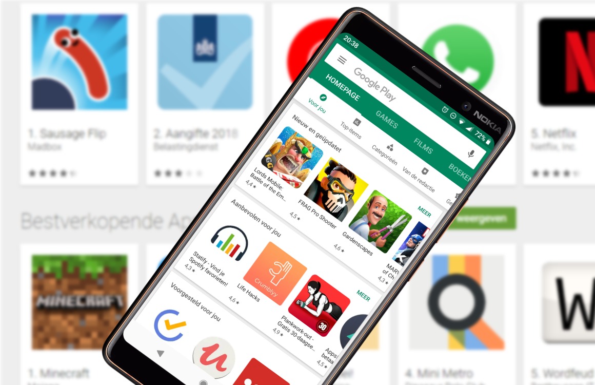 Toezichthouder: ‘Play Store moet duidelijk zijn over gegevensgebruik’