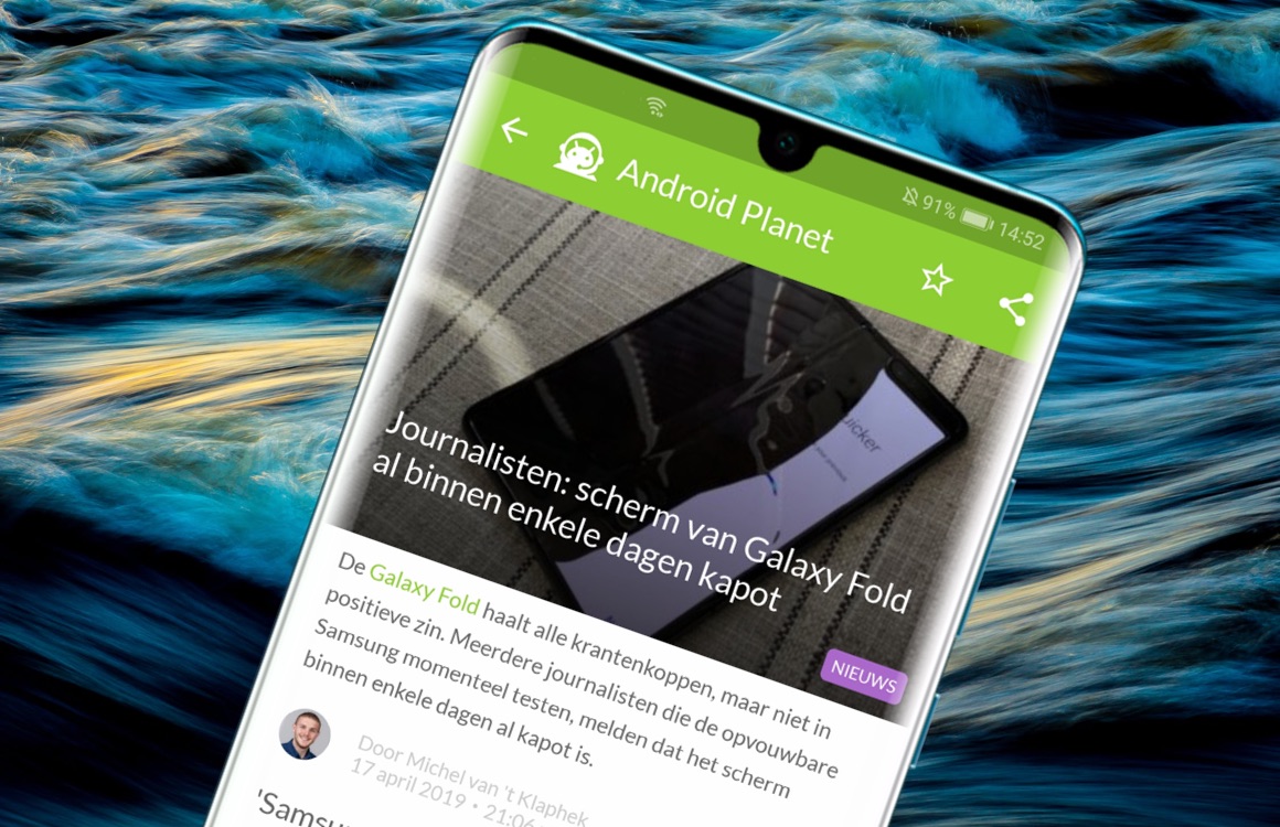 Android nieuws #16: OnePlus 7-renders en Samsung Galaxy Fold kapot