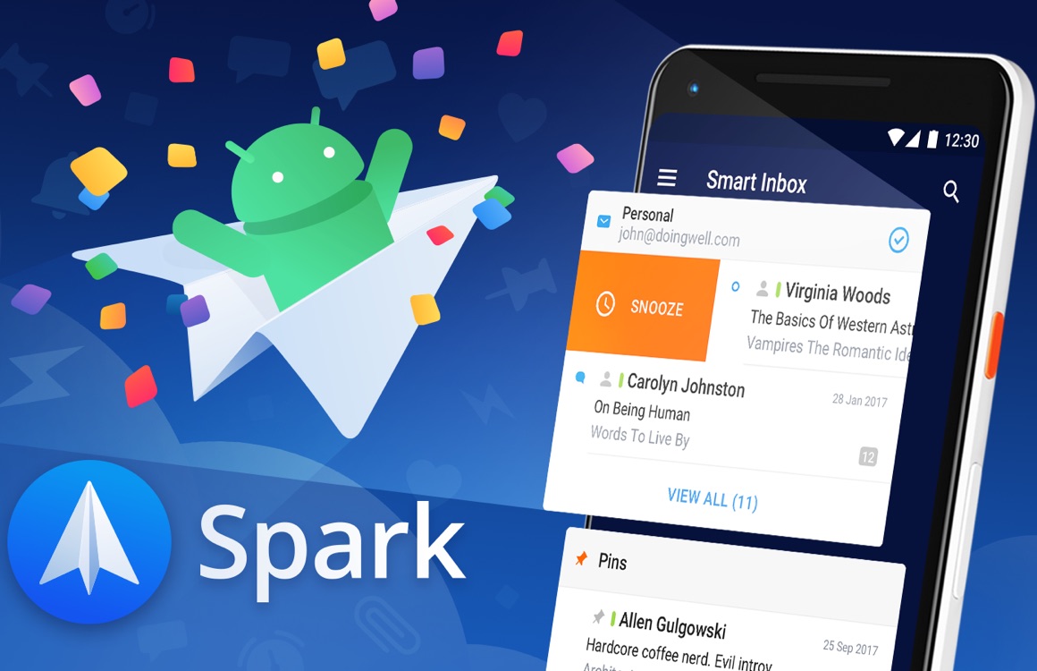 Spark voor Android review: het beste alternatief voor Google Inbox