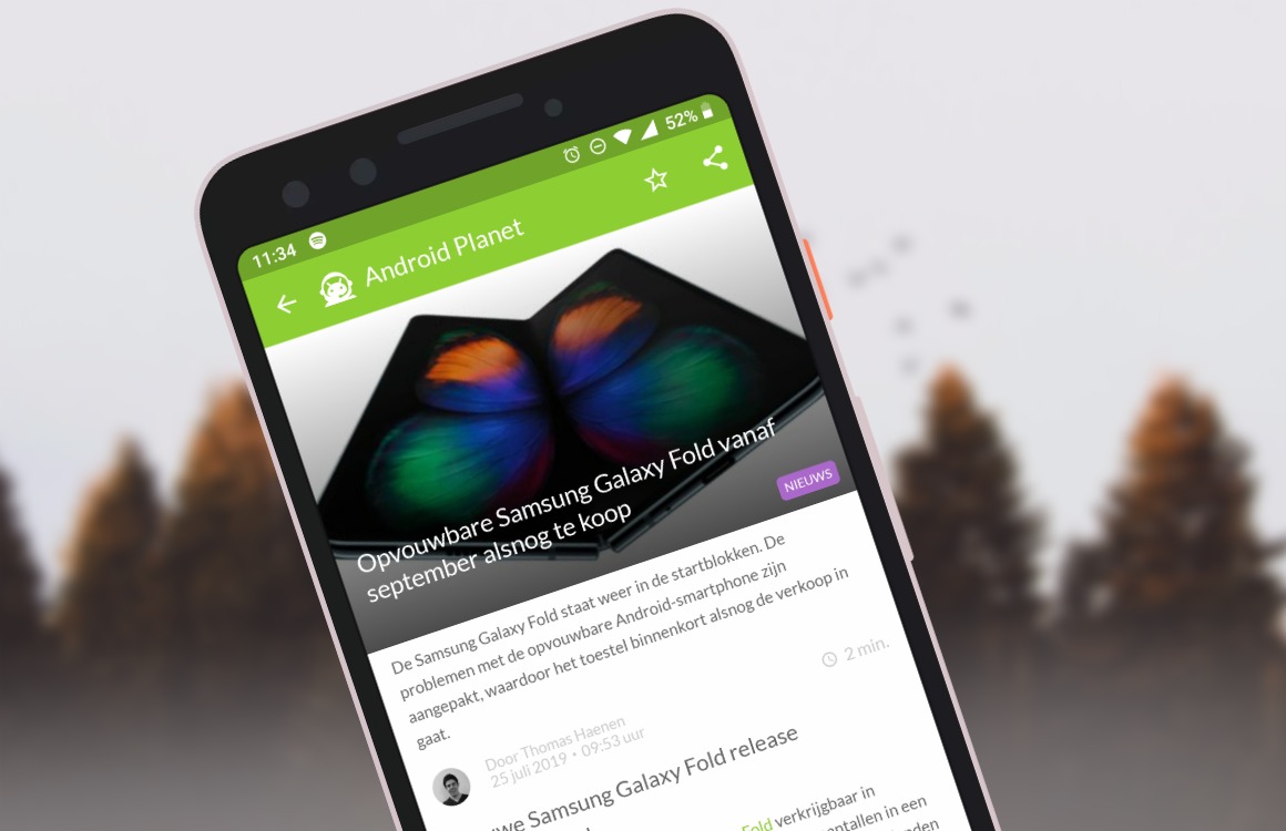 Android-nieuws #30: Samsung Galaxy Fold-release en nieuwe Google Home-functie