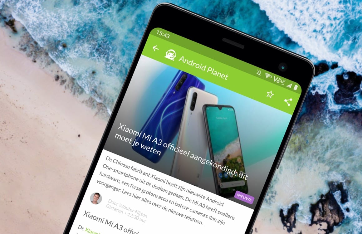 Android nieuws #29: Xiaomi Mi A3 officieel en HTC Wildfire keert terug