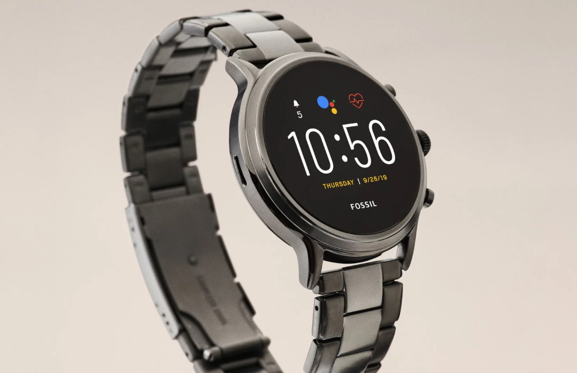 Fossil introduceert Gen 5-smartwatch met Wear OS en speaker