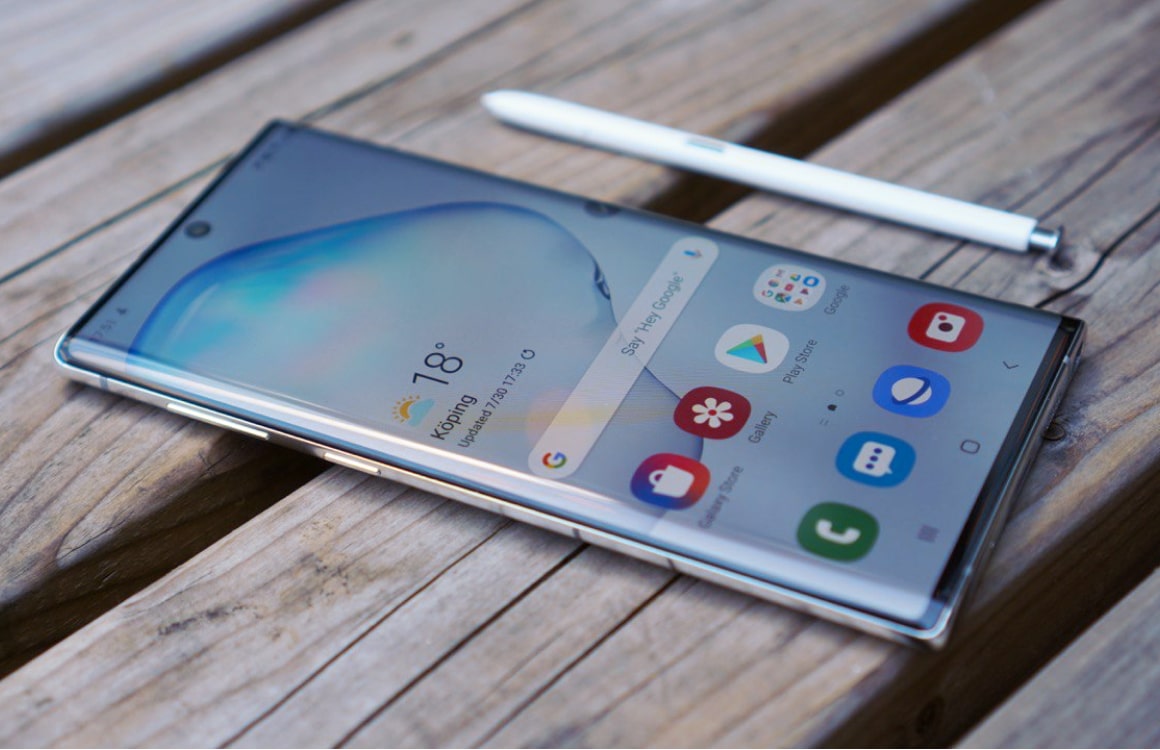 Samsung brengt eerste Galaxy Note 10 (Plus)-update voor release uit