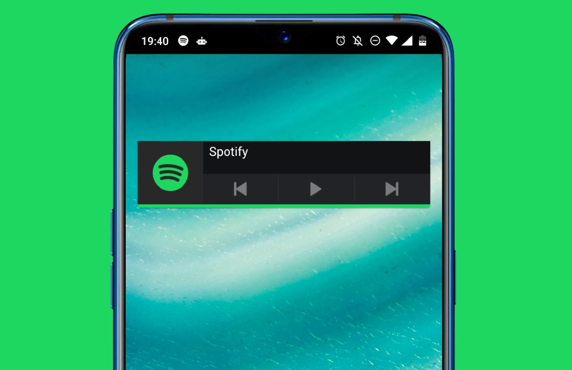 Zo voeg je de Spotify-widget weer toe aan je homescreen
