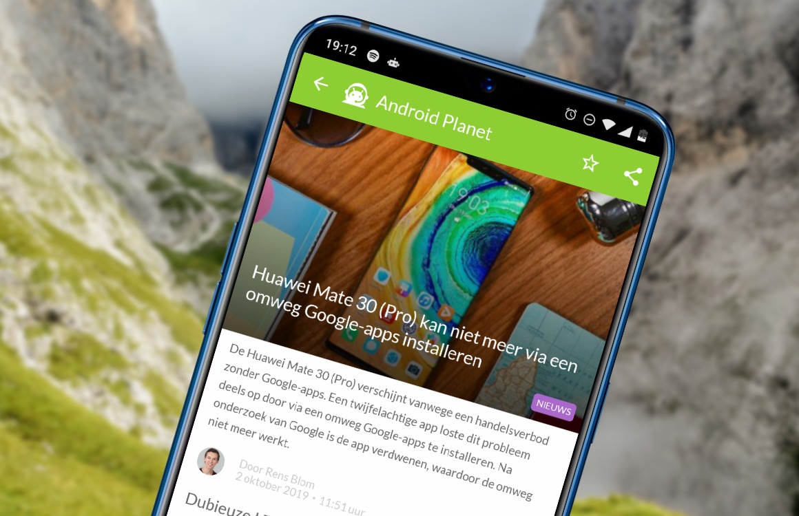 Android nieuws #40: Huawei Mate 30 zonder Google-apps en OnePlus 8 opgedoken
